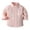 Pink, variant on Boys Girls White Dress Shirts Button Down Shirt Long Sleeve Formal School Uniform Shirts 3T
