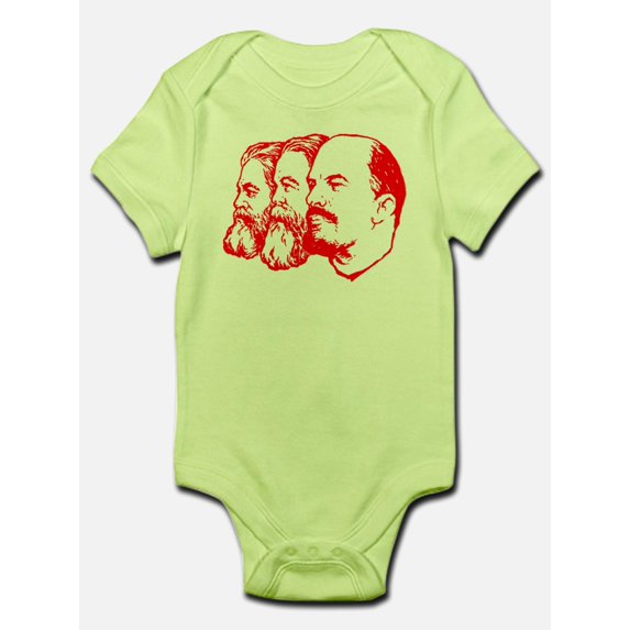 CafePress - Marx, Engels & Lenin Infant Bodysuit - Baby Light Bodysuit