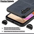 thumbnail image 3 of Samsung Galaxy A14 5G 2022 Case, Slim PU Leather Wallet Case Credit Card Slot Holder Lightweight Protective Case with Kickstand for Samsung Galaxy A14 5G 2022 (Gray), 3 of 12