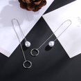 thumbnail image 2 of Minnieouse 1 par de pendientes de perlas de forma redonda de estilo Retro, pendientes largos únicos con borlas, pendientes de mujer, pendientes Ropa, zapatos y accesorios Miscelánea, 2 of 6