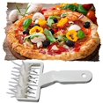 thumbnail image 2 of Rodillo, punzón, rueda dentada y mini rodillo para hornear a la perfección, juego de 4 Kit completo para hacer pizzas, 2 of 7