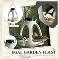 thumbnail image 4 of Hanging Hopper Bird Feeder, White, 4 of 8