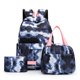 thumbnail image 1 of Bolsa Almuerzo Lápiz Conjunto Niñas Monedero Conjunto Casual Adolescentes Niños Niños Negro 3pcs, 1 of 5