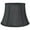 Black, variant on Faux Silk Bell Lamp Shade, 7" Top, 10" Bottom, 7" Slant Burgundy Single