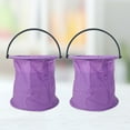 thumbnail image 6 of ULTNICE 2Pcs Paint Water Bucket for School Use Purple Easy Carrying Wash, 6 of 8