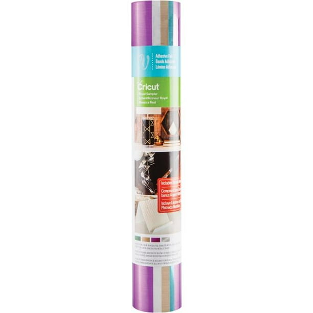 Cricut Adhesive Foil Vinyl, Royal Sampler - 12