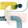 thumbnail image 3 of Popp, Grace 12x12 Black Modern Framed Museum Art Print Titled - Shapely Minimum IV, 3 of 5