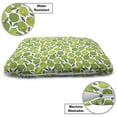 thumbnail image 3 of Fruits Pet Bed, Summer Eat Apples Pattern Home Brew Autumn Season Juicy Organic Fresh Diet, Resistant Pad for Dogs and Cats Cushion with Removable Cover, 24" x 39", Fern Green and White, by Ambesonne, 3 of 4