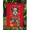 thumbnail image 3 of Biewer Terrier Holiday Christmas Garden Flag 11.25 in x 15.5 in, 3 of 5