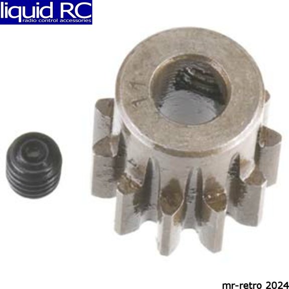 Robinson Racing Products 1211 Extra Hard 5mm Bore (1.0 Mod) Pinion 11 Teeth