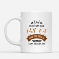 thumbnail image 2 of Custom Mugs Dad I'm So Happy Your Pull Out Game Funny Dads Gifts from Daughter Son Santa Christmas Presents Ceramic Coffee 11oz 15oz Mug, 2 of 7