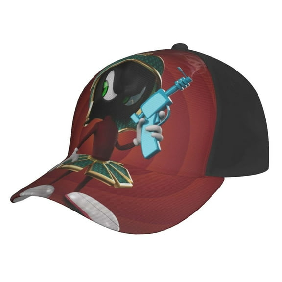 Marvin the Martian Anime Baseball Cap Hats Adjustable Snapback Caps Cool Dad Hat for Men Women Teens Best Gift