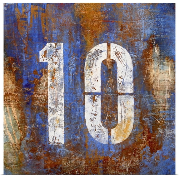 Great BIG Canvas | Rolled "Ten" Poster Print