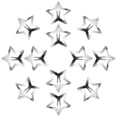 thumbnail image 1 of 20 pinzas para el cabello con forma de estrella, pinzas para flequillo, pasadores para el cabello, pinzas para peinar el cabello, 1 of 7