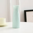 thumbnail image 6 of JOGZMZ 8 Inch Plastic Vase Plain Color Decorative Vase for Flowers Modern Vase for Home Decor Bouquet Shelf Weddings, 6 of 7
