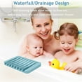 thumbnail image 4 of Jabonera autodrenante, jabonera de silicona premium, para ducha, baño, cocina, 4 of 5