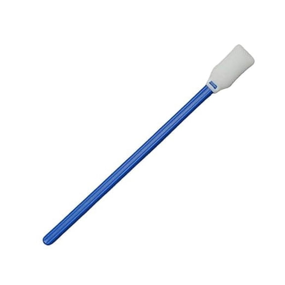 Harmony Brand Rectangular Foam Cleanroom Swab, Polypropylene Shaft Pack-50
