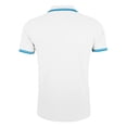 thumbnail image 2 of SOLS Mens Pasadena Tipped Short Sleeve Pique Polo Shirt, 2 of 4