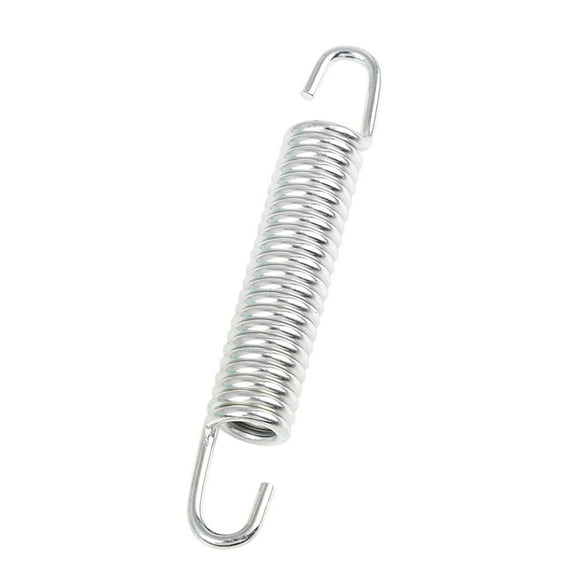 Motorcycle Motorbike Silver Tone Side Stands Bracket Kickstand Return Spring for CG125