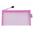 thumbnail image 2 of WIZUTIZ Transparent Mesh Pencil Bag Large Capacity Zipper Storage Bag Student Exam Special Portable Pencil Bag Stationery Bag Home Gadgets Fade Resistant, 2 of 5