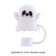 thumbnail image 4 of Paja Lindas Halloween Silicona Adornos 10 Mm para 30/40 OZ () Blanco, 4 of 4