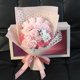 thumbnail image 2 of San Valentín & #39;s Día Regalo Flores Artificiales Flores Rose Bouquet Verde Afortunado Sencillez, 2 of 5