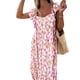 thumbnail image 4 of SAYOO Vestido floral largo de verano para mujeres vestido de playa Bohemia SAYOO  moda, 4 of 6