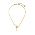 thumbnail image 2 of XWSHYW Collares Colgantes Collar de Conservación de Color Chapado En Oro de Acero Inoxidable Estilo Simples, 2 of 6