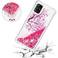 thumbnail image 5 of Compatible with Samsung Galaxy A51 5G Case Liquid Glitter Cute Stylish Slim TPU Silicone Quicksand Sparkle Shockproof Protective for Women Girls Case for Galaxy A51 5G Cherry Blossoms YB, 5 of 12