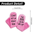 thumbnail image 3 of Funny Gifts for Mom, Dog Mom Gifts for Women, Fuzzy Socks for Dog Lovers, Valentines Cozy Socks, Stocking Stuffers, 3 of 5