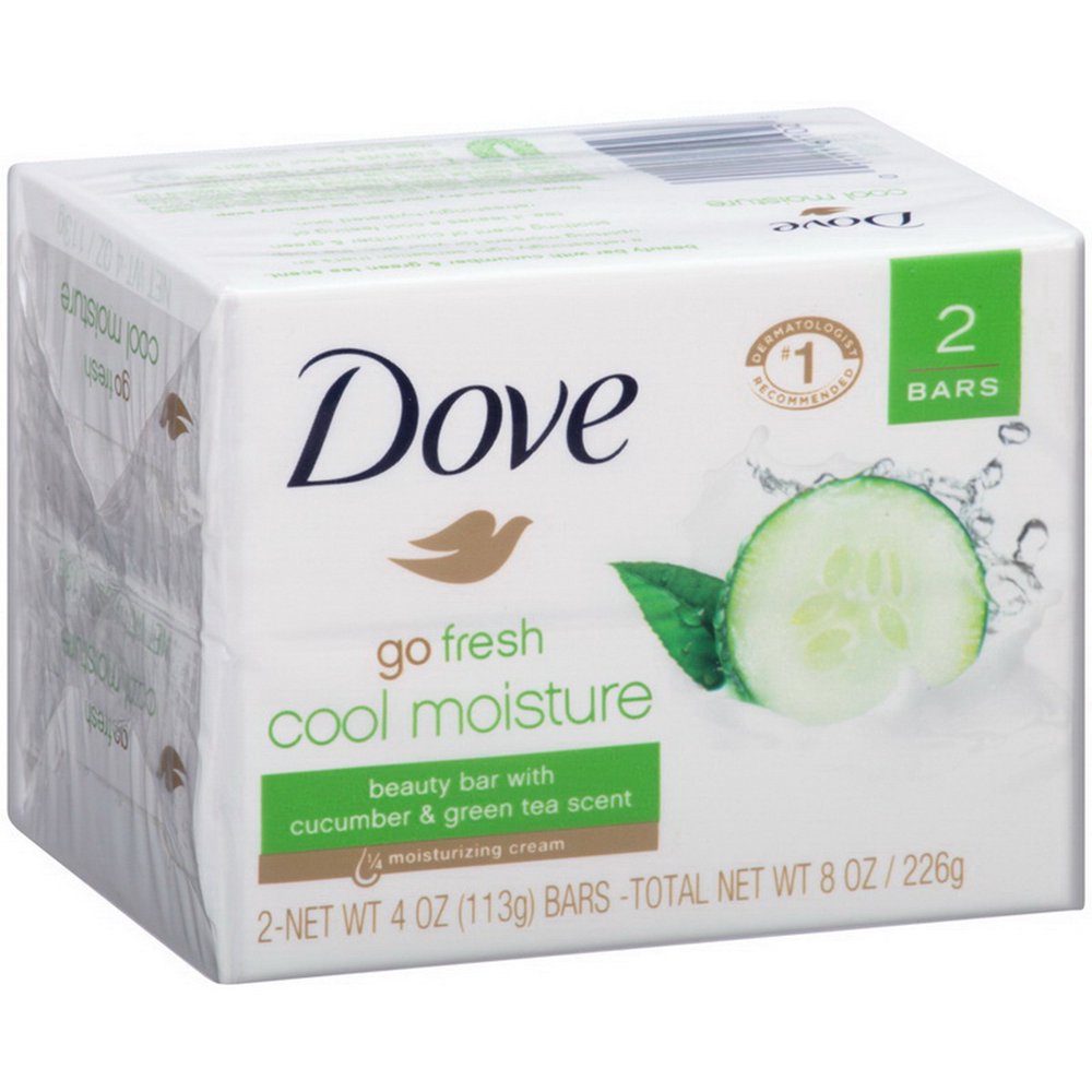(Price/Case)Dove 41082 Dove Soap Bar Go Fresh Cool Moisture 12 8 oz