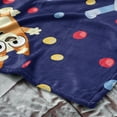thumbnail image 3 of Bluey Hooray Kids Silk Touch Throw Blanket with Plush Hugger, 3 of 5