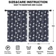 thumbnail image 2 of Pioneer Flower Floral Print Pattern Teens Curtains,Teens Insulated Curtains Set Of 2,Bedroom Essentials,Toddler Room Decor 42"x63", 2 of 5