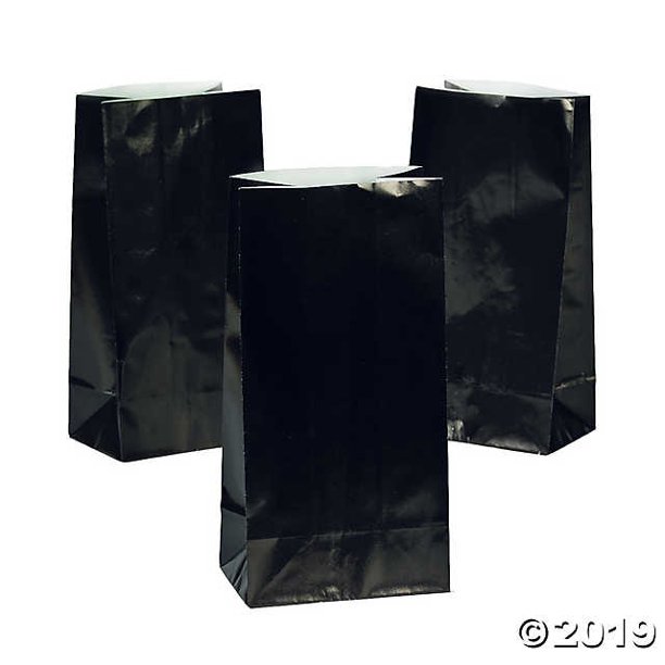 Black Treat Bags
