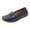 O9-Dark Blue, variant on Womens Loafers Flats Shoes Comfort Round Toe Slip On Soft Moccasins Lightweight Driving Walking Office Flat Loafer Dressy Non Slip Leather Casual Shoes for Women,Dark Blue 39