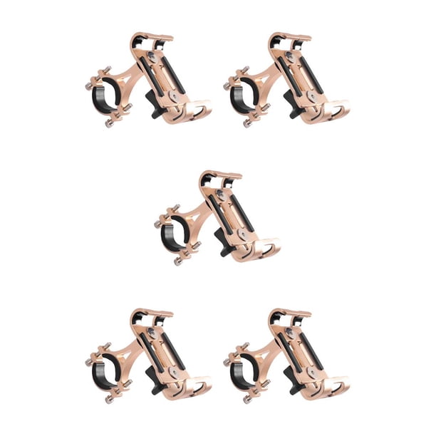 Wosthever Abrazadera para bicicleta, soporte para teléfono móvil, soporte para motocicleta, dorado, giratorio de 360 grados Type2 NO2 Wosthever CBP209790
