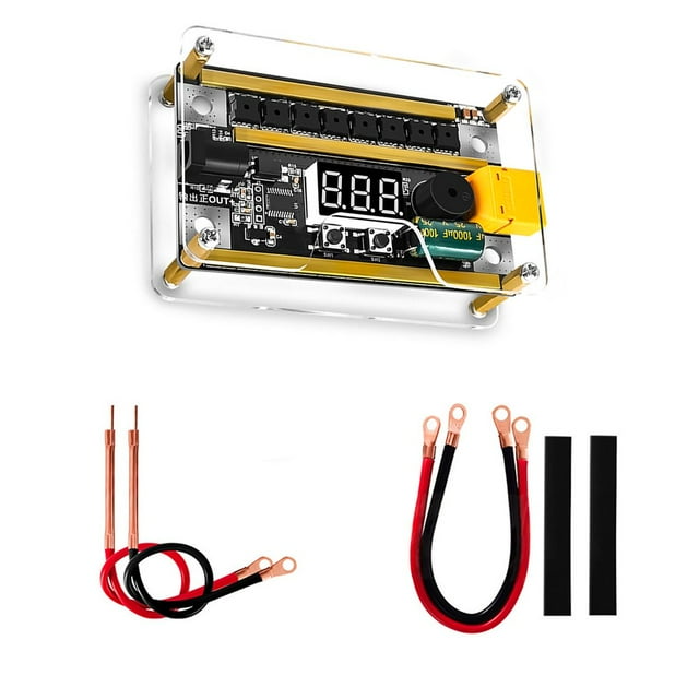 CNKOO 99-Level Output Power Spot Welder Kit Real-time Digital Tube Display for 18650 Lithium Battery