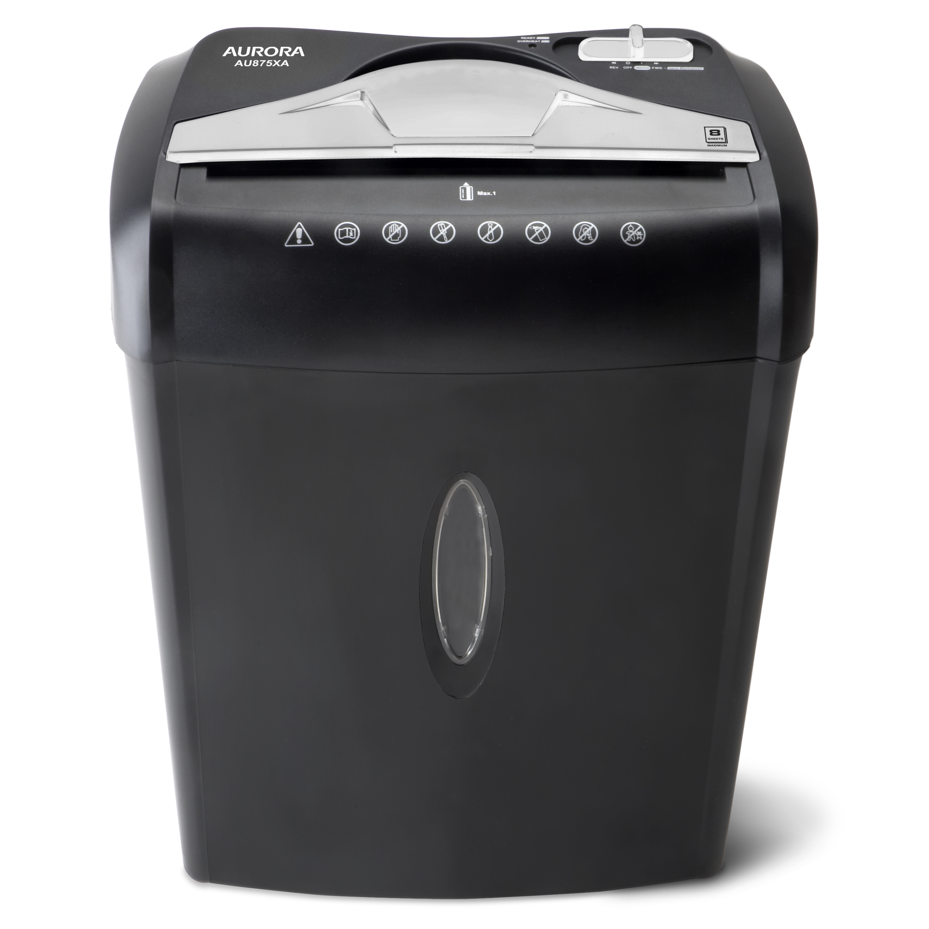 Aurora 8-Sheet Cross-Cut Paper Shredder photo 2
