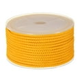 thumbnail image 1 of Unique Bargains Nylon Beading Thread Cord 3mm Extra Strong Braided Nylon String for Necklace Crafting 10M/33 Feet, Golden, 1 of 5