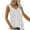 Tank Tops for Women Plus Size-White, variant on Homenesgenics Tank Tops for Women Women's Fashion Printed Sleeveless T-Shirt Blouse Neck Casual Blue L