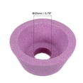 thumbnail image 2 of Uxcell 2pcs 3-Inch Flaring Cup Grinding Wheels 80 Grits Pink Aluminum Oxide, 2 of 4