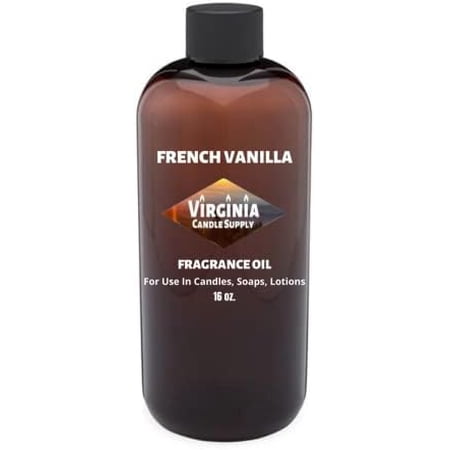 French Vanilla Fragrance Oil (16 Oz. Bottle) For Candle Making, Soap Making, Making, Room Sprays, s, Car Fresheners, Slime, Bath Bombs, Warmers…