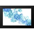 thumbnail image 2 of Wilson, Kelsey 14x10 Black Modern Framed Museum Art Print Titled - Bubblescape aqua And blue I, 2 of 5