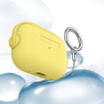 thumbnail image 3 of for Airpods case Clear,Shockproof Case for Airpods Pro 2nd Generation 2022 case,Full Protective Soft TPU Drop Protection Accessories Case with Keychain Charging Case for Women Girls Men,Yellow, 3 of 6