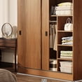thumbnail image 4 of Big Drawer Wardrobe Display Designer Multifunctional Simple Drying Rack Combination Closet Storage Roperos Wooden Furniture My Lux Decor Round, 4 of 20