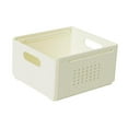 thumbnail image 3 of stanreset Retractable Drawer Storage Box Sturdy Expandable Tabletop Pantry for White Dresser Large White Large, 3 of 6