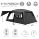 thumbnail image 5 of Carpa de Camping Vidalido para 8-10 Personas, 2 Habitaciones, Impermeable, 5 of 8