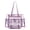 Purple, variant on Clear Bag for Stadium Events, Clear Transparent Tote Bag with Detachable Strap for Sports, Concert, Work,Travel