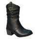 thumbnail image 1 of Amzcrzy Zapatos de mujer,Zapatos de mujer,Zapatillas de mujer, Botas redondas con cremallera retro cálidas para mujer, botas de media pantorrilla Sandalias Mujer Zapatillas De Casa, 1 of 5