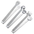 thumbnail image 1 of Stainless Steel Palm Tongs, Food Tongs, Ice Square Tongs, Food Oven Tongs, Sugar Accessories, Kitchen Snack Tongs, 1 of 5